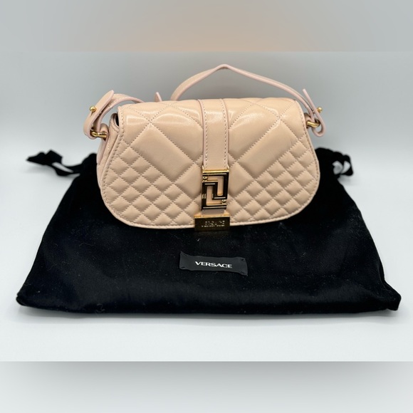 Versace Mini Greca Goddess Quilted Leather Shoulder Bag - Picture 9 of 16